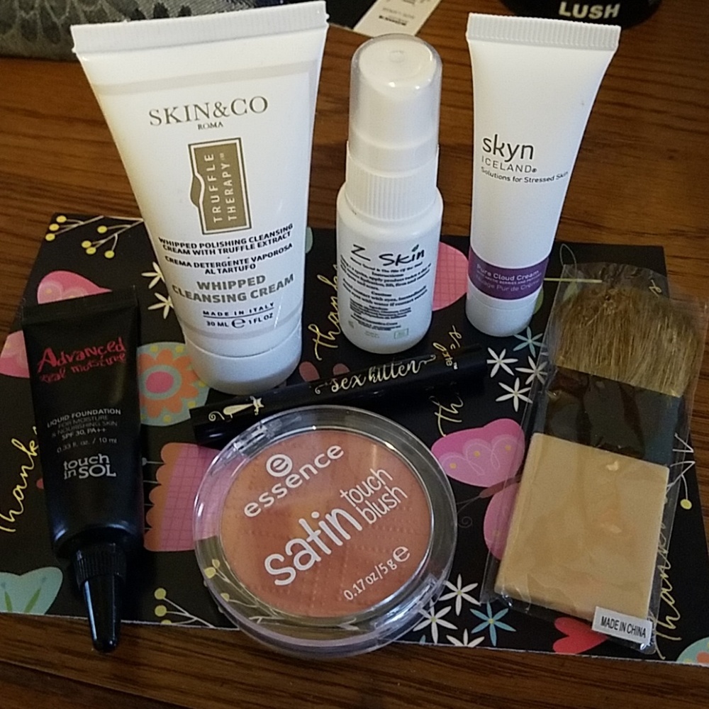 Assortment of Facial Products